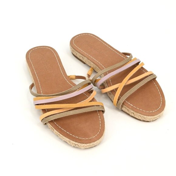 Madewell Shoes New Madewell Womens Kathryn Espadrille Slide Sandal